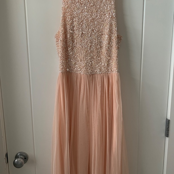 Lace and Beads Picasso Sequin Dress XS - Picture 2 of 4